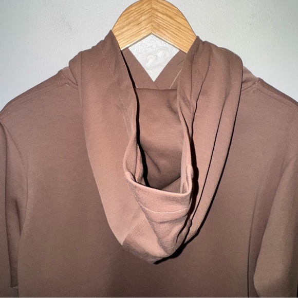 Athleta Gallery Hoodie Pullover Tunic Top Shirttail Women’s Size Extra Large - Picture 8 of 11
